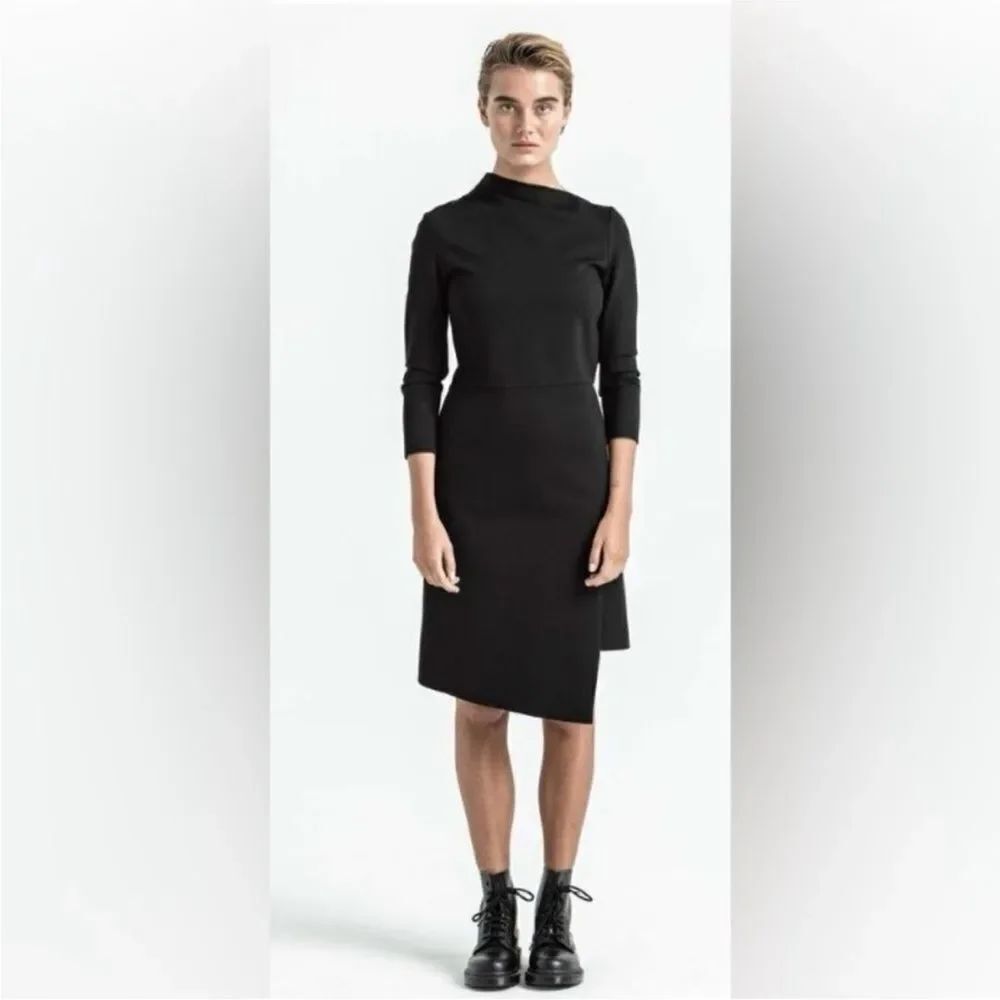 Dagmar Elegant Black Women's Dress, XS